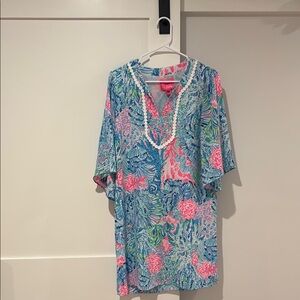 NWT Lilly  Pulitzer Delancey Sink or Swim  Dress -size Small Lined